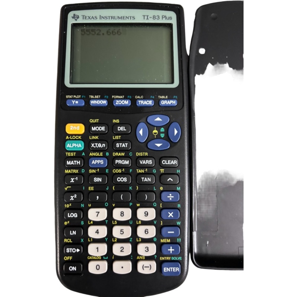 Texas Instruments TI-83 Plus Graphing Calculator W/Cover - Picture 3 of 5